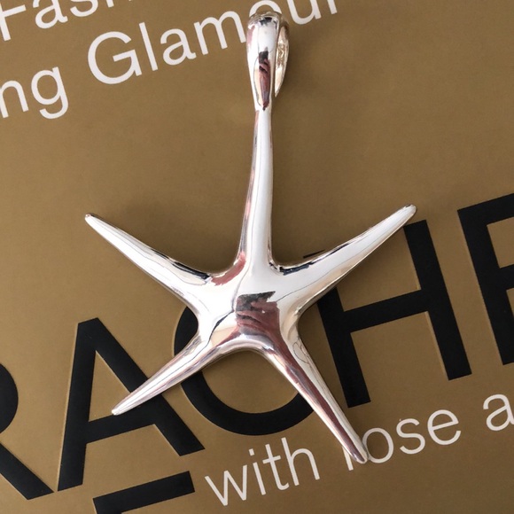 NWT • Stunning Silver Starfish Pendant - Picture 4 of 11